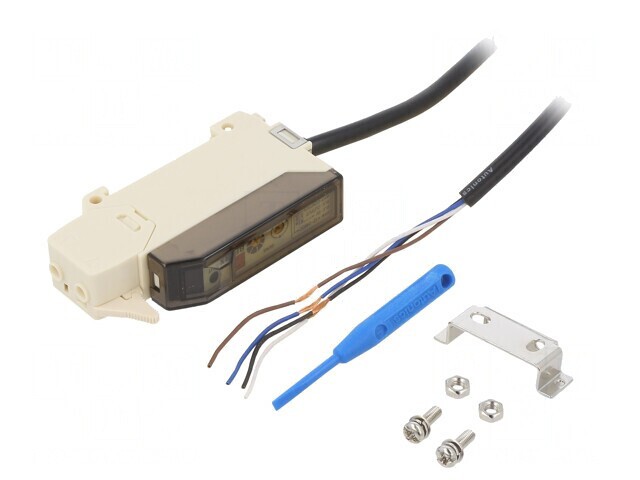 Amplificator fibră optică NPN cu cablu 2m BF3RX