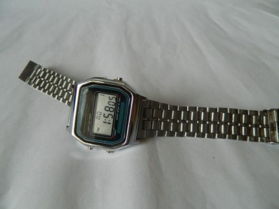 Ceas digital retro FEIC alarm-chrono ,iluminator, unisex foto