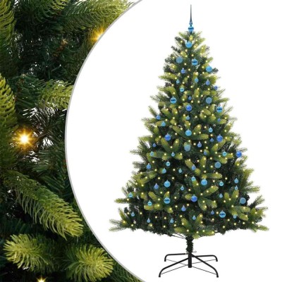 vidaXL Brad de Crăciun Artificial cu Ramuri Articulate 300 LED-uri 3396016 foto