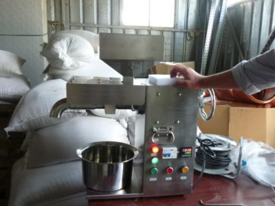 Selector seminte presa ulei inox foto