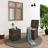 Cumpara ieftin Cutie de perne de exterior antracit 50x50x56 cm lemn masiv brad
