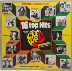 various - 16 Top Hits mai / iunie 1982 VG+ / VG+ vinil LP disc muzica pop rock Club Top 13 Germania