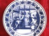 FARFURIE CERAMICA ROYAL GOEDEWAAGEN BLUE DELFT OLANDA COLECTIA MESERII - LEGATOR DE CARTI 24 CM
