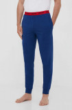 Cumpara ieftin HUGO pantaloni de pijama bărbați, culoarea bleumarin, uni 50493128