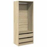 Cumpara ieftin Sifonier, stejar sonoma, 80x50x200 cm, lemn prelucrat