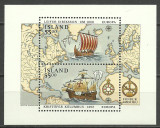 Islanda 1992 - Europa, Leif Eriksson, Columb, colita neuzata