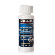 Minoxidil Kirkland 5%, 1 luna aplicare, Tratament cresterea parului barba si scalp