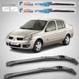 Cumpara ieftin Ștergătoare Renault Clio II Symbol (2002&ndash;2006) TeamCar&reg; &ndash; Hibrid | Set față