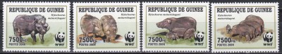 Guineea 2009 - WWF - Mistreti, MNH foto