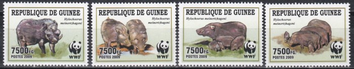 Guineea 2009 - WWF - Mistreti, MNH