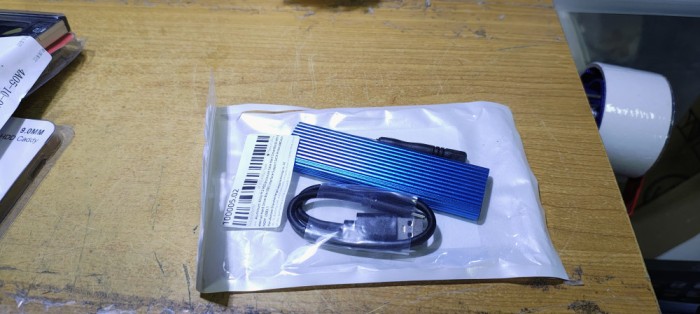 M.2 NVMENGFF SSD HDD Enclosure 20Gbps 10Gbps USB3.2 To Type C External Hard