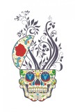 Sticker decorativ, Skull, 90 cm, 219STK-8