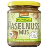 Pasta de alune vegana, bio Rapunzel, fara gluten, fara zahar adaugat, 200g