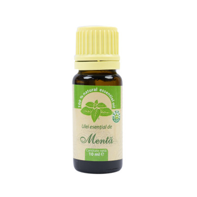 Ulei esential de Menta (Mentha piperita) 100% pur fara adaos 10 ml foto