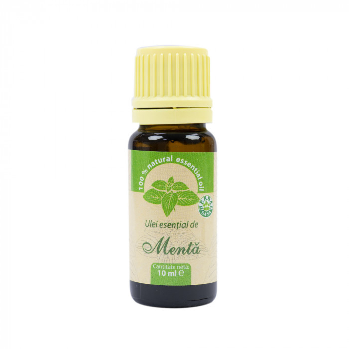 Aproape nou: Ulei esential de Menta (Mentha piperita) 100% pur fara adaos 10 ml