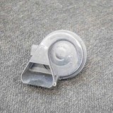 Claxon Auto Dreapta Audi Q7 4L 2013, OEM 4L0951223A, Negru/Rosu, 12V