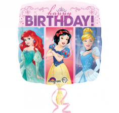 Balon folie 45 cm Happy Birthday Disney Princess, Radar 33807 foto