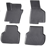 Set de 4 covorase cauciuc 3D stil tavita premium pentru VW Jetta VI, 6 2010-2018, Recambo