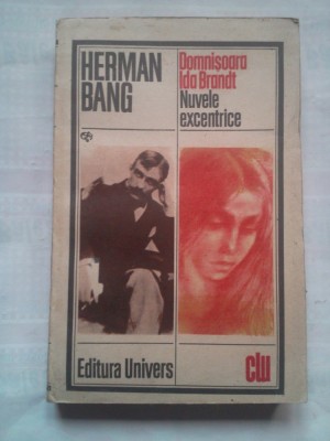 (C423) HERMAN BANG - DOMNISOARA IDA BRANDT / NUVELE EXCENTRICE foto