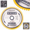 Disc circular Powermat 255x30 mm, 60 dinti Vidia TCT, lemn, placaj, materiale moi, 7000 RPM