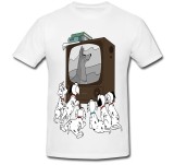 Cumpara ieftin Tricou &quot; Dalmatieini la TV &quot;