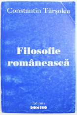 FILOSOFIE ROMANEASCA de CONSTANTIN TARSOLEA , 1996 foto