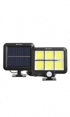 Proiector cu panou solar 25W, 600lm foto