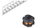 Inductor SMD 15uH 600m&Omega;