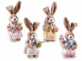 Cumpara ieftin Set 4 figurine Iepurasi Paste 15x11x33 cm