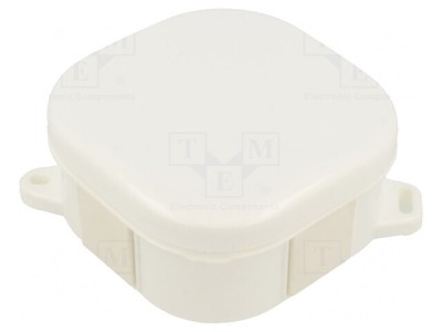 Cutie de Conexiuni 92x92x44mm IP54 Albă foto