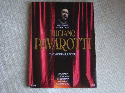LUCIANO PAVAROTTI - The Modena Recital - D V D Original foto