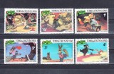 A12 S4 9 - Timbre foarte vechi - Turks &amp; Caicos Islands - desene animate