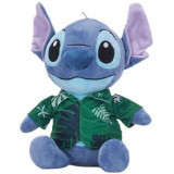 Jucarie din plus Stitch Hawaii cu camasa verde, Lilo &amp; Stitch, 28 cm, Play By Play