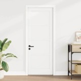 Ușă de interior &quot;ORKDAL&quot; Alb 73.5x198.5x4 cm Din pin masiv
