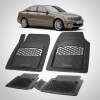 Covorase Mercedes-Benz C-Class Compatibile W204 2007-2014 | Silver, Cauciuc