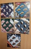 Romania 2010 - Blocuri Flori de mina,stampilate si nestampilate (doua poze) MNH