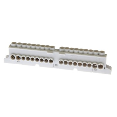 Bara de nul sau impamantare Gewiss GW40408U-CONS, 8 module foto
