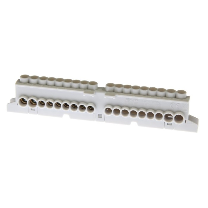 Bara de nul sau impamantare Gewiss GW40408U-CONS, 8 module
