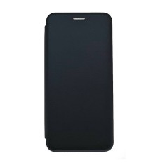 Husa tip carte compatibila oppo a77, slim case elegance, inchidere magnetica, negru foto