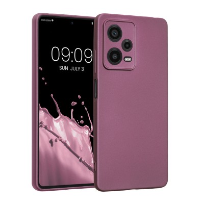 Husa Kwmobile pentru Xiaomi Redmi Note 12 Pro 5G, Mov, Silicon, KWM000018CO005C foto