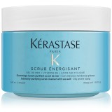 K&eacute;rastase Fusio Scrub &Eacute;nergisant exfoliant de curățare pentru un scalp seboreic 325 g