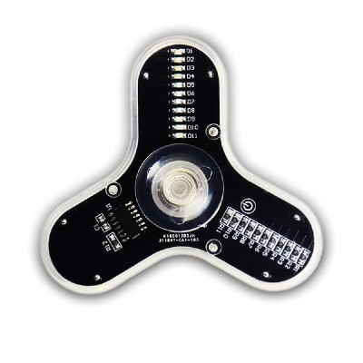 Kit electronic DIY &amp;ndash; Giroscop LED pentru deget foto