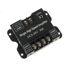 Amplificator pentru banda LED Dual White( WW, CW ), A212C, 5-24V , 30A, negru