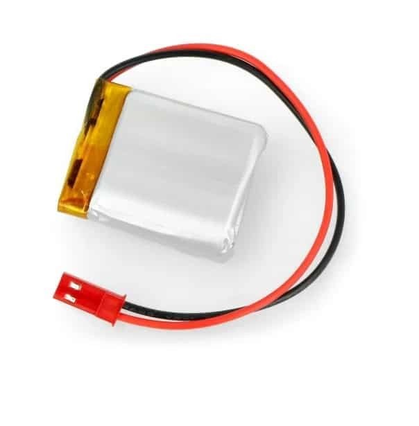 Acumulator Lithium Polymer 15617 1050mAh 1S 3.7V conector JST-BEC 35x30x10mm AKYGA Battery