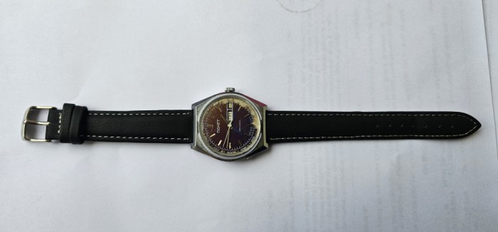 CEAS ПОЛЕТ ( POLJOT ) AUTOMATIC 23 RUBINE . FUNCTIONEAZA FOARTE BINE .