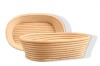 Cos oval pentru dospire aluat, 24 x 16 cm, ratan, 500 g