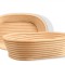 Cos oval pentru dospire aluat, 30 x 17 cm, ratan, 1000 g