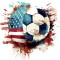 Sticker decorativ, Minge Fotbal, 60 cm, 10128ST-3