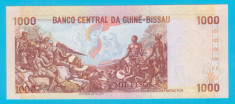 Guineea Bissau 1000 Pesos 1993 &amp;quot;Apoteose ao triunfo&amp;quot; UNC seria DD789621 foto