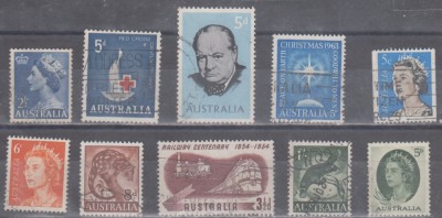 M2 - R1 29 - TIMBRE FOARTE VECHI - AUSTRALIA foto